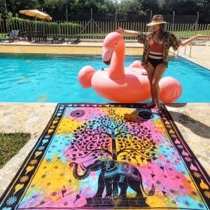 Manta Tapiz Mandala Árbol de la Vida