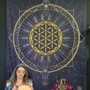 Manta Multiusos Flor de la Vida N